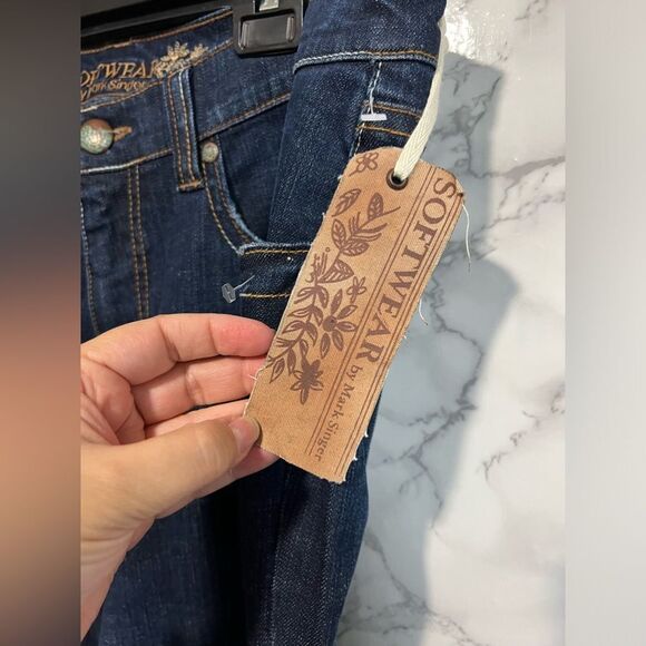 NEW Software By Mark Singer Jeans Boot Cut Size 12 - Picture 4 of 6